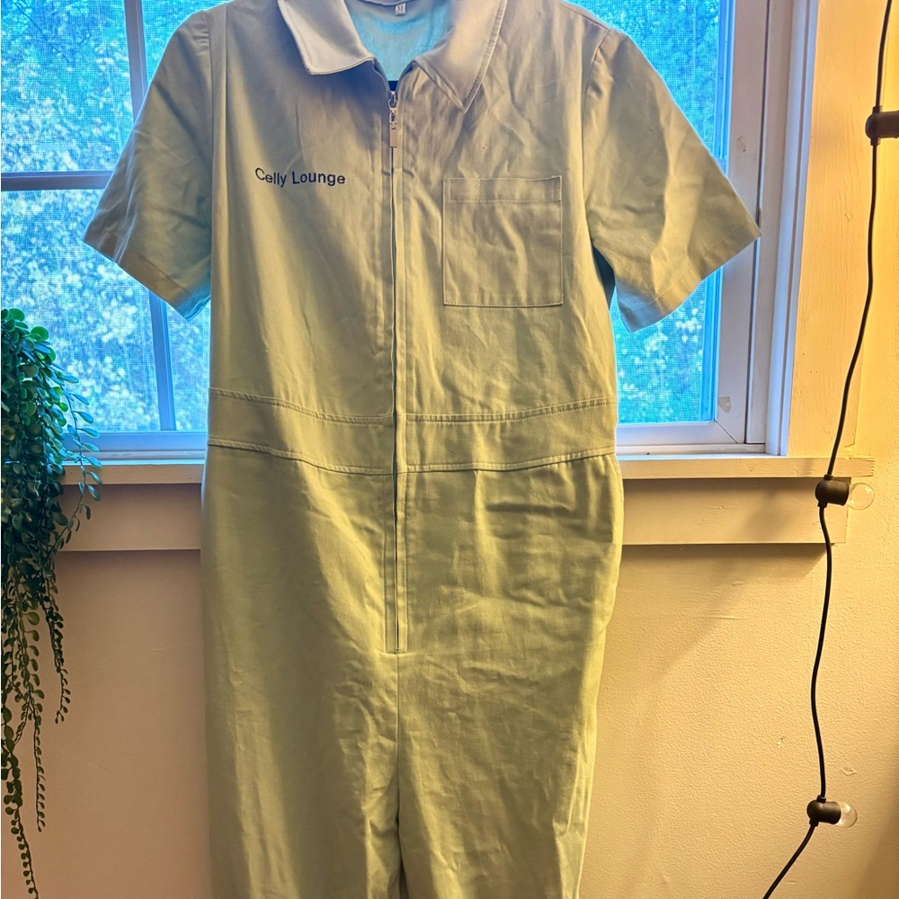 Celly Lounge Light Green Jumpsuit